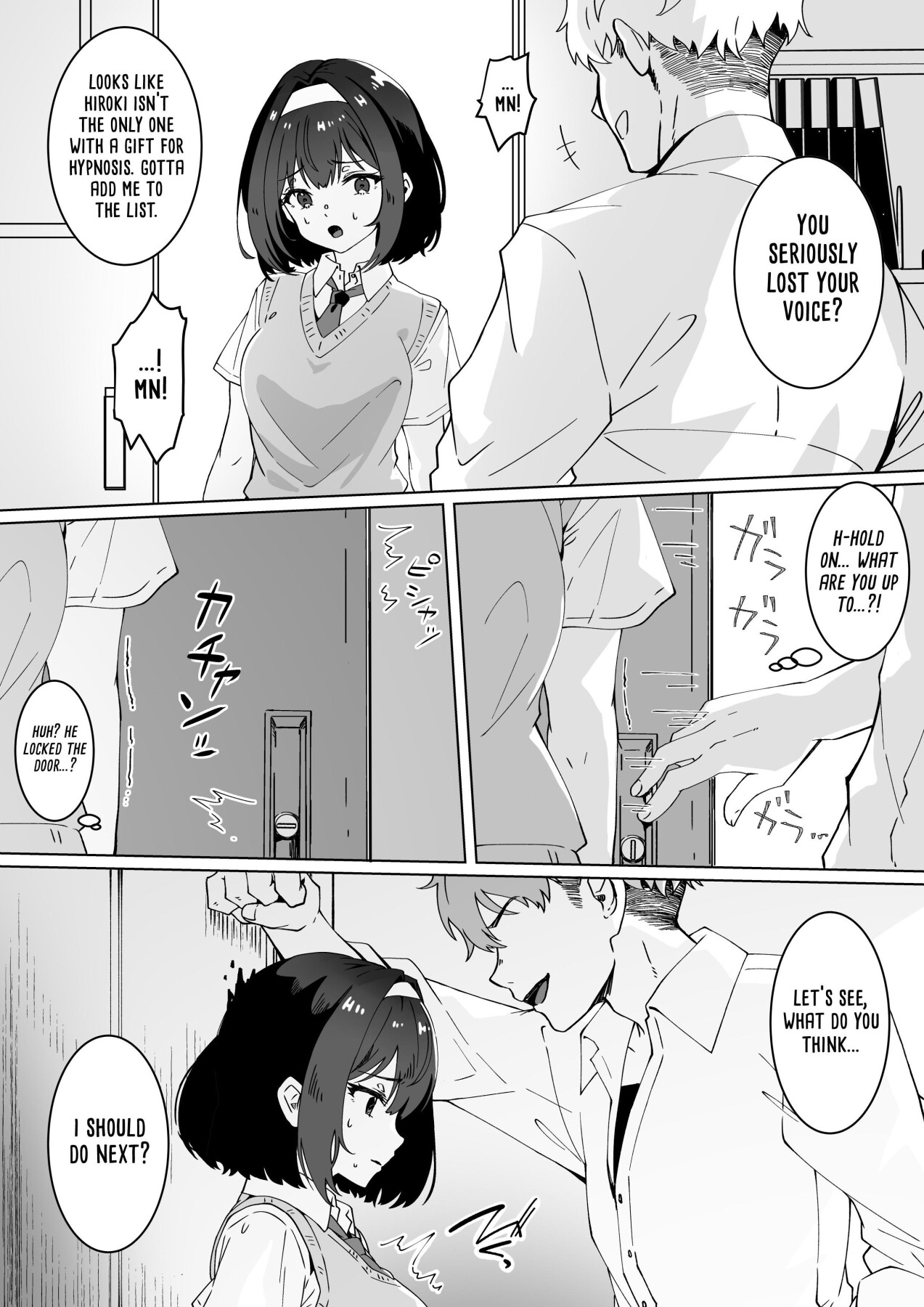 Hentai Manga Comic-Is It True That Hypnosis Lets You Do Whatever You Want With Busty JKs?-Read-14